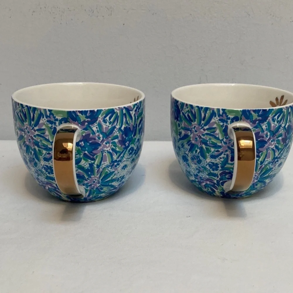 Lilly Pulitzer Ceramic Mugs (set of 2)